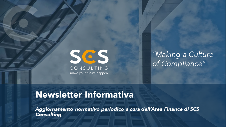 Newsletter Informativa Finance